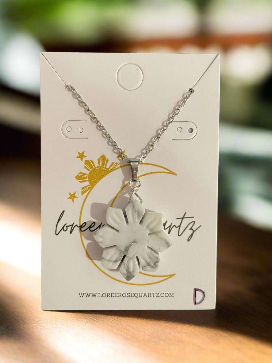 Howlite Araw Crystal Necklace (Third Edition)