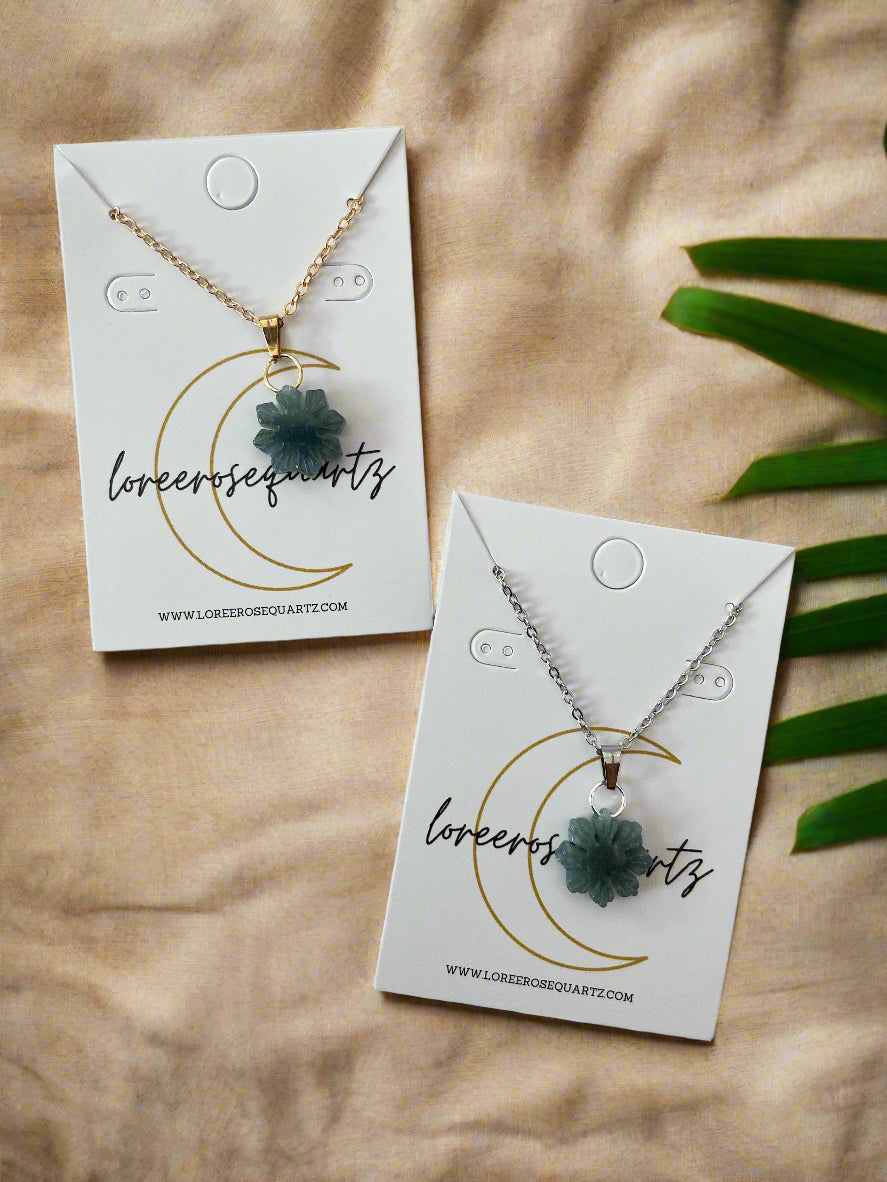 Mini Jade Araw Necklace