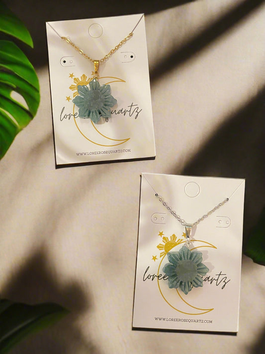 Jade (1 inch) Araw Necklace