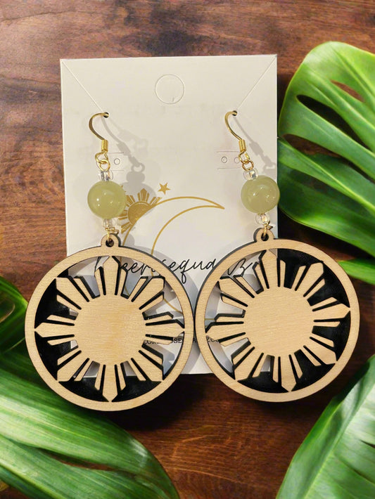 Araw Statement Earrings