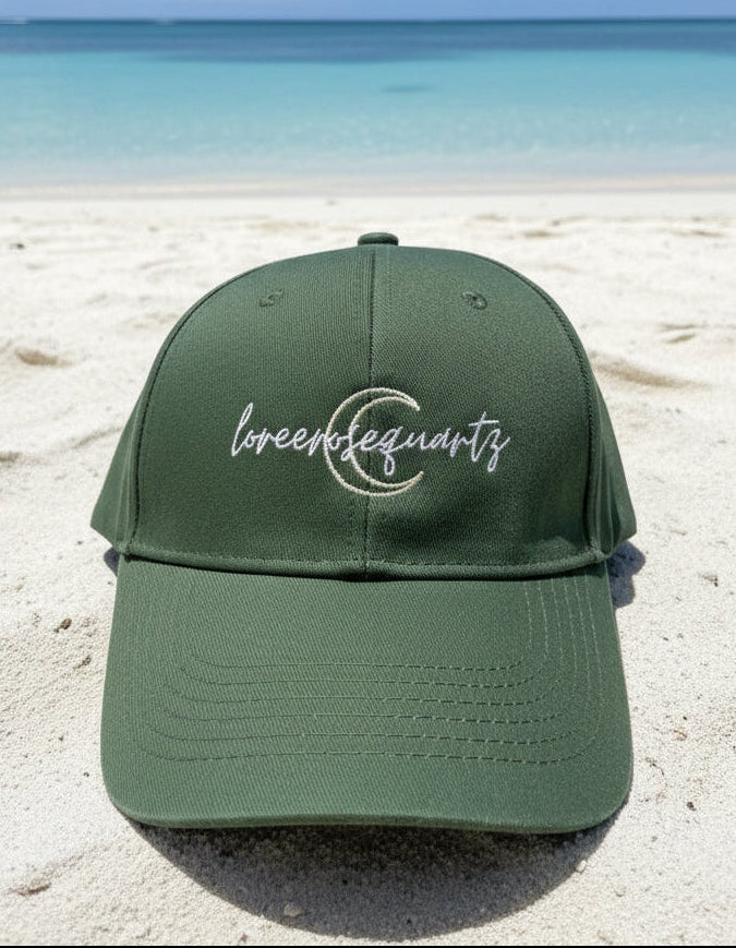 loreerosequartz green hat