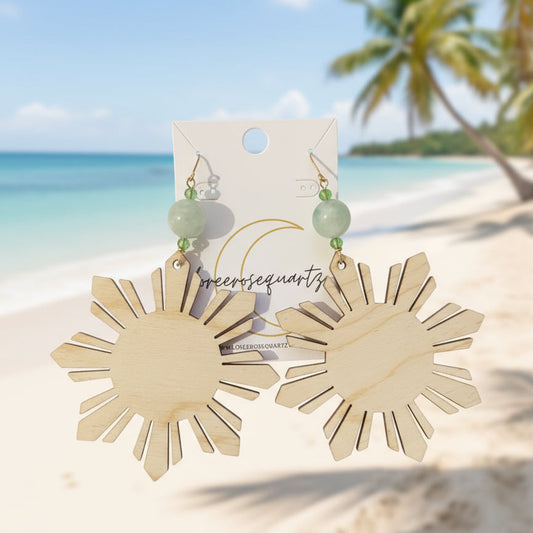 Green Feather Fluorite Araw Statement