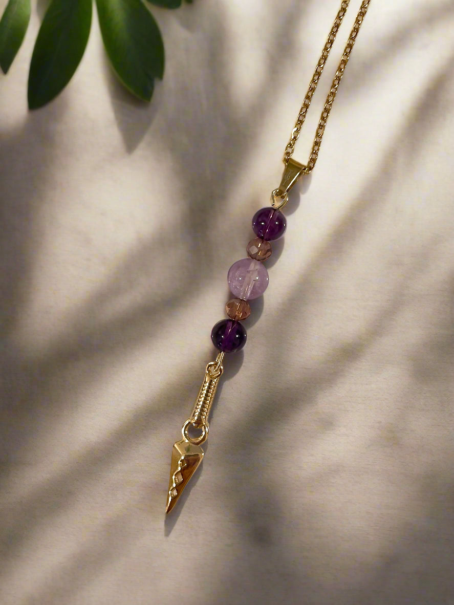 "Rumi" Amethyst Necklace