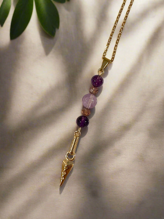 "Rumi" Amethyst Necklace