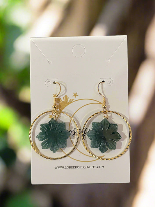 Jade Araw Statement Hoops