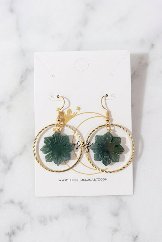 Jade Araw Statement Hoops