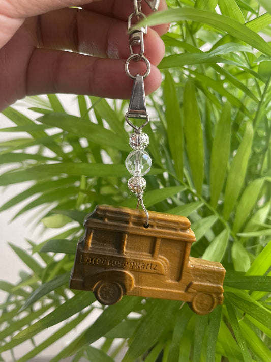 Jeepney Crystal Car Ornament