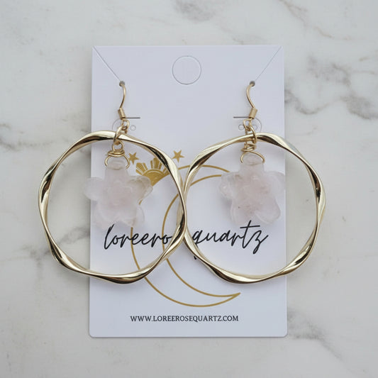 Sampaguita Statement Hoops