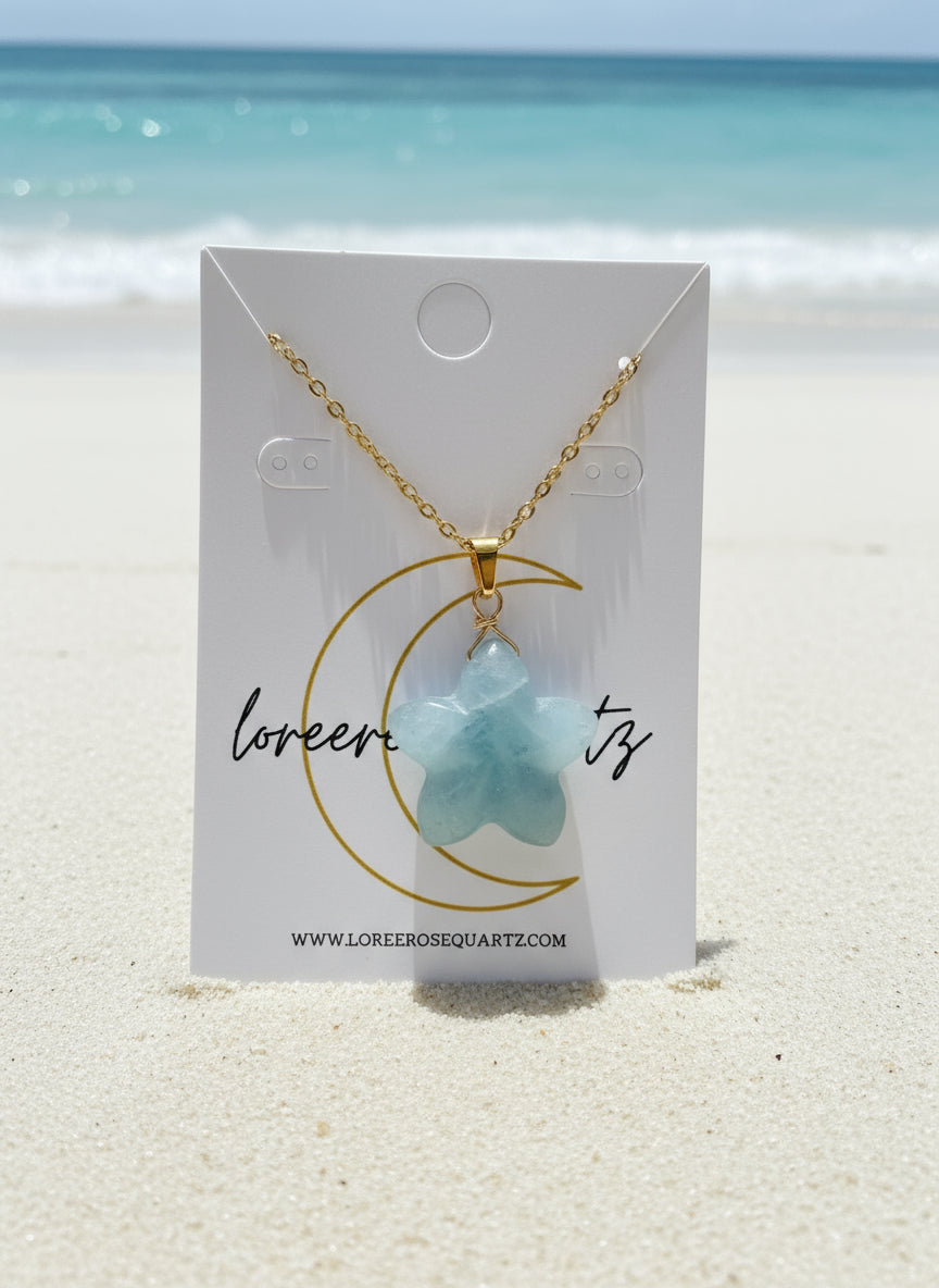 Plumeria Crystal Necklace