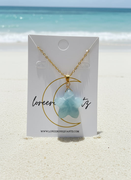 Plumeria Crystal Necklace