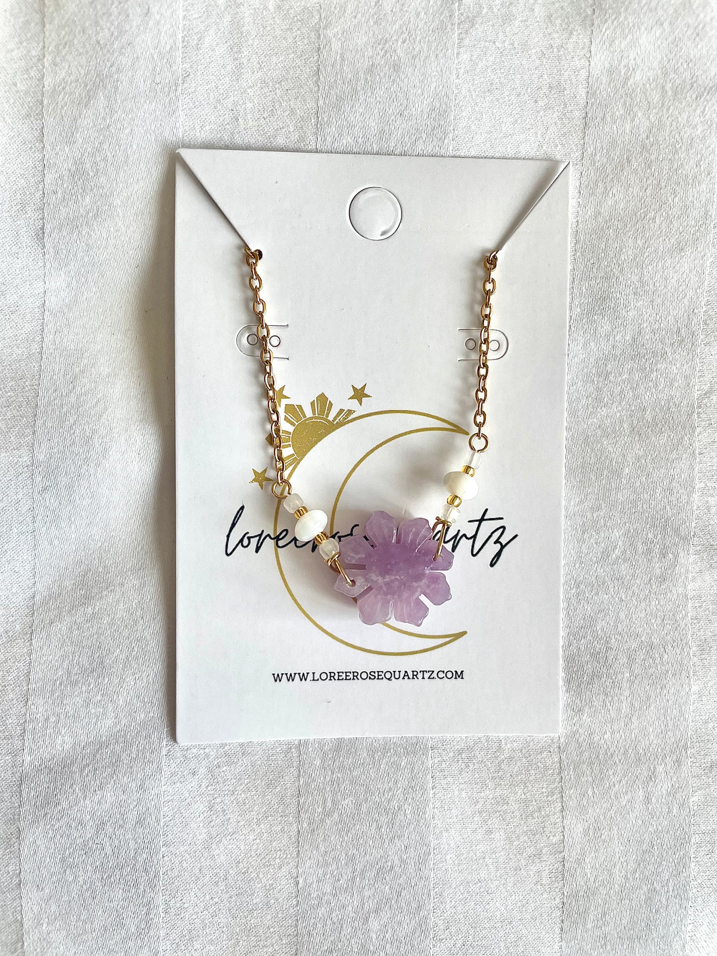 Mini Araw Crystal Adjustable Necklace