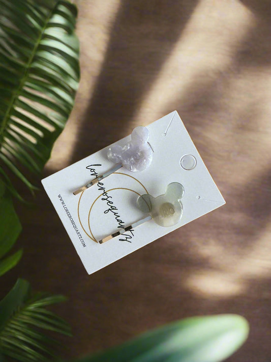 Mouse Head Bobby Pin