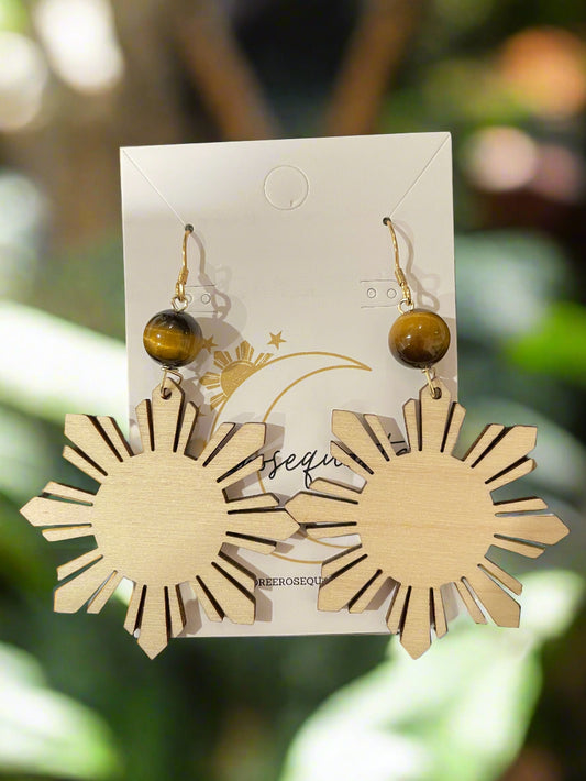 Araw Statement Earrings