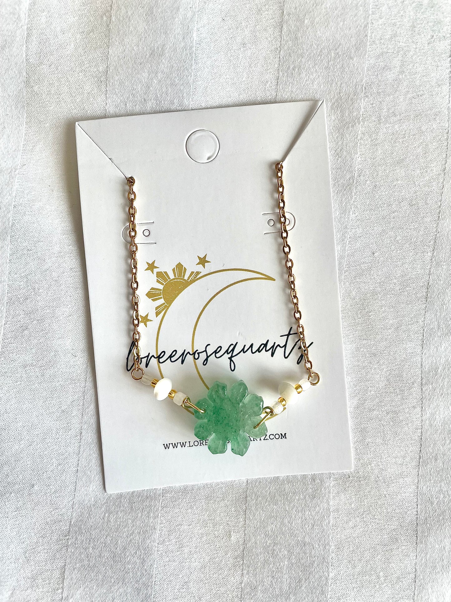 Mini Araw Crystal Adjustable Necklace