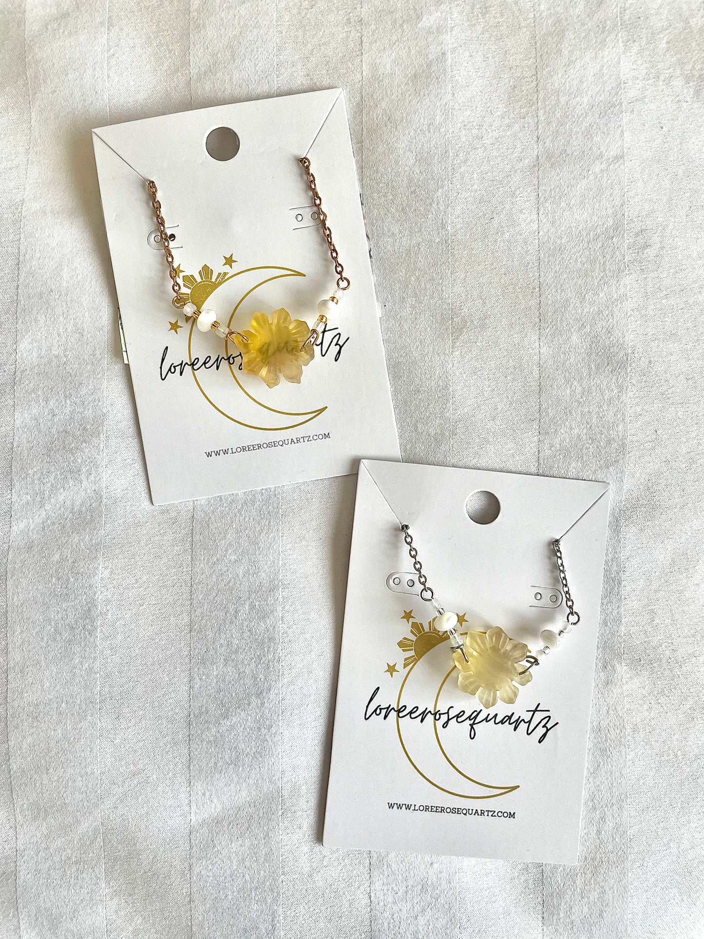 Mini Araw Crystal Adjustable Necklace