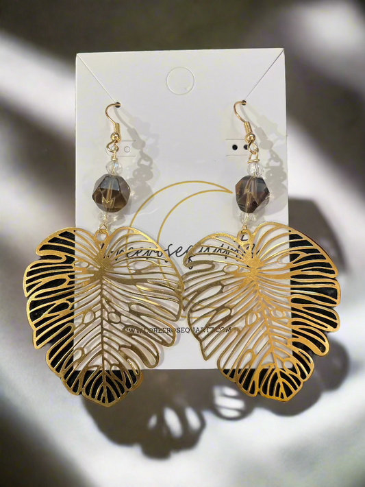 Smokey Quartz Monstera