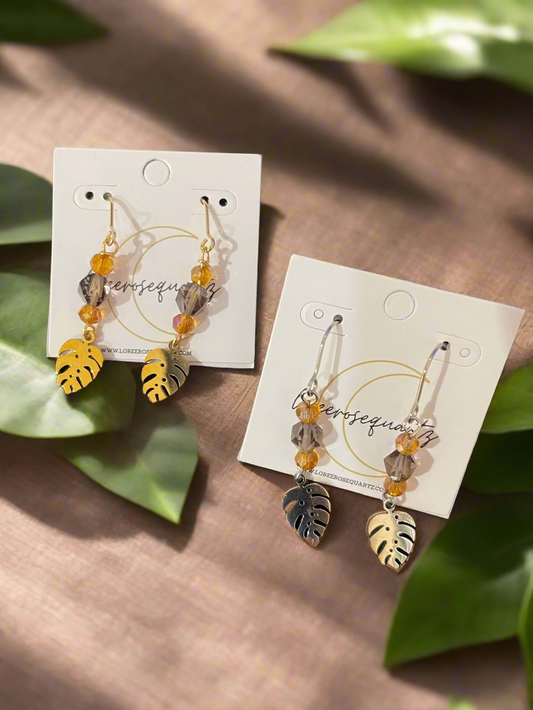 Smokey Quartz Mini Monstera