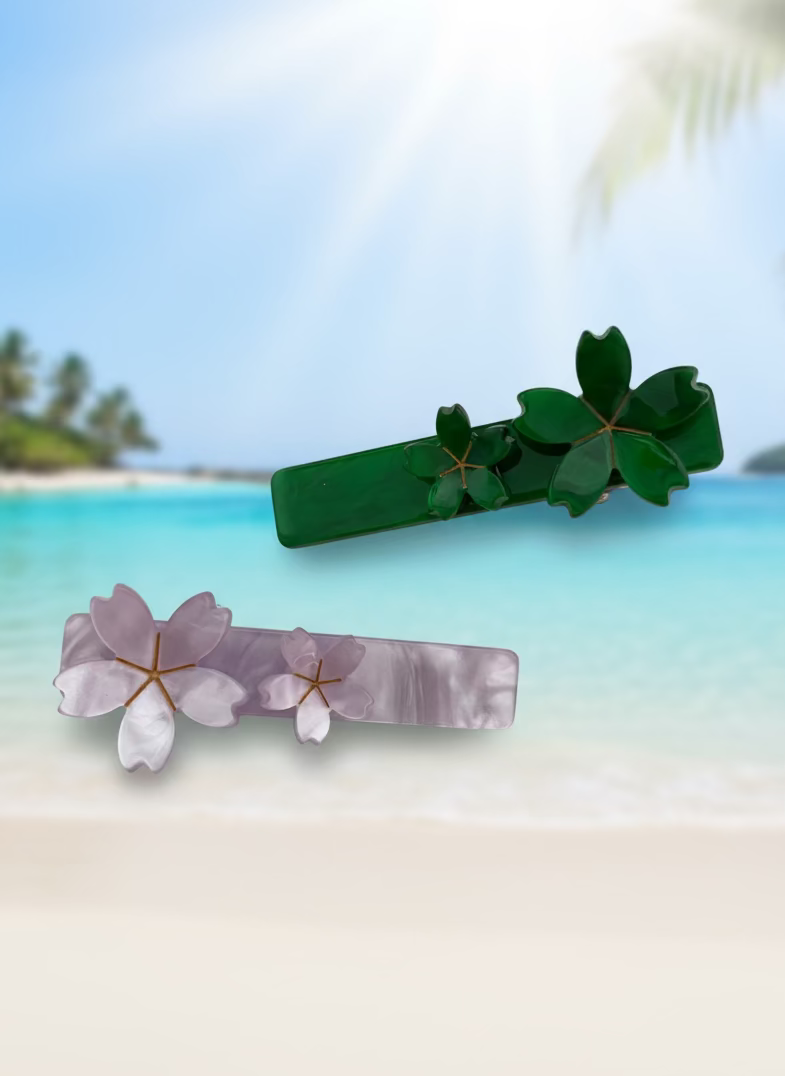 Plumeria Hairclip