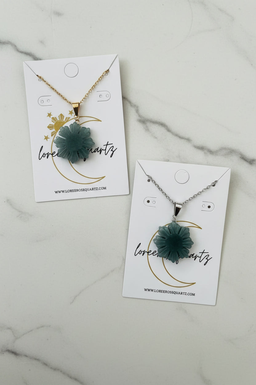 Jade Araw Necklace (2.5cm)