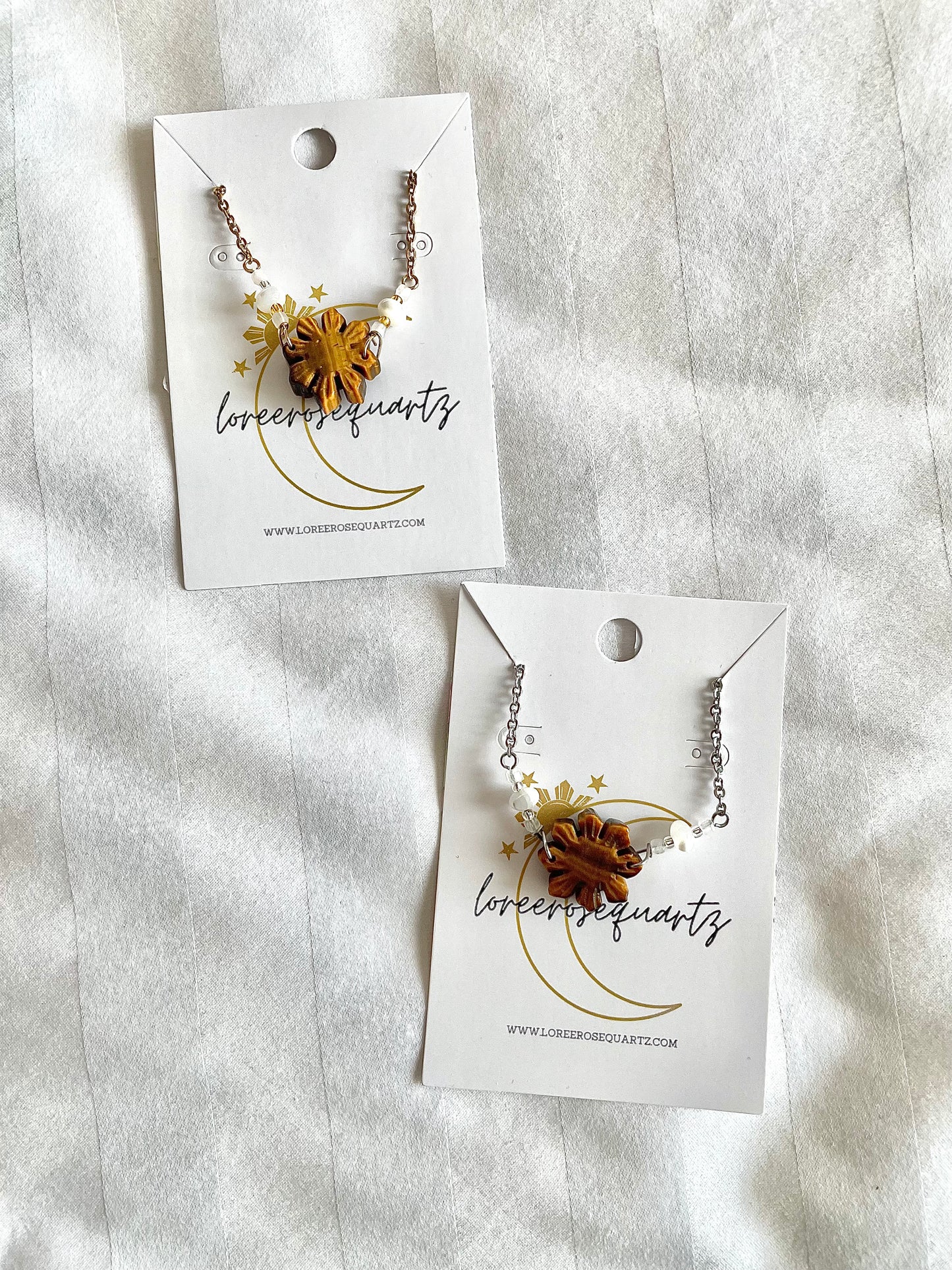 Mini Araw Crystal Adjustable Necklace