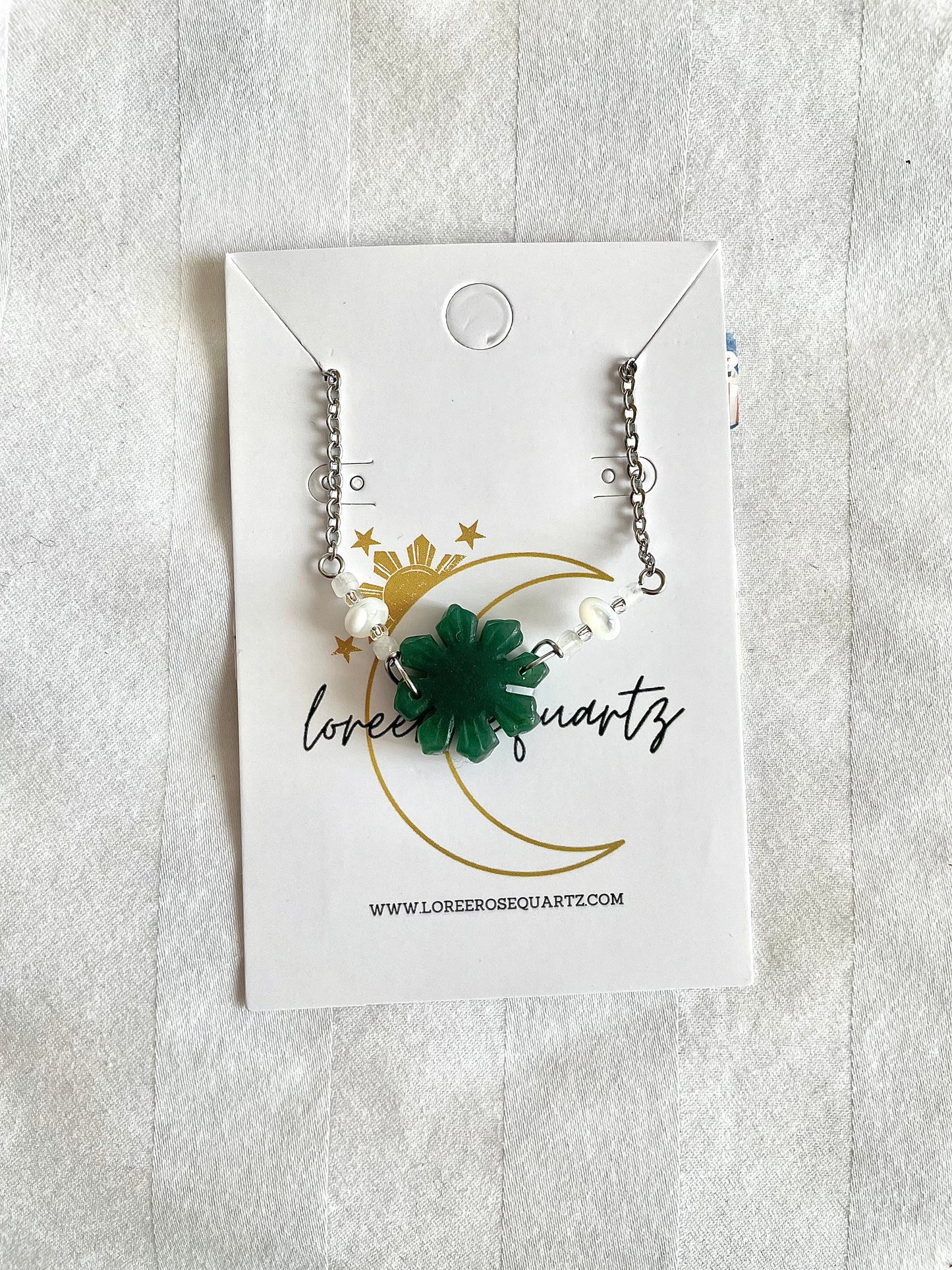 Mini Araw Crystal Adjustable Necklace