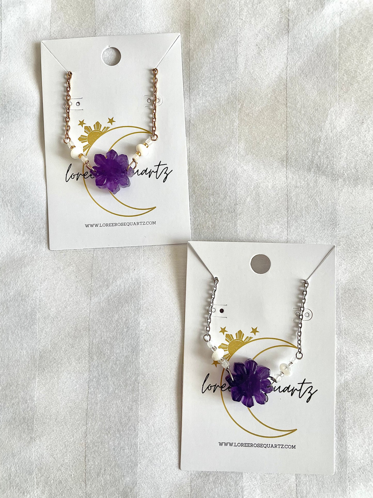 Mini Araw Crystal Adjustable Necklace
