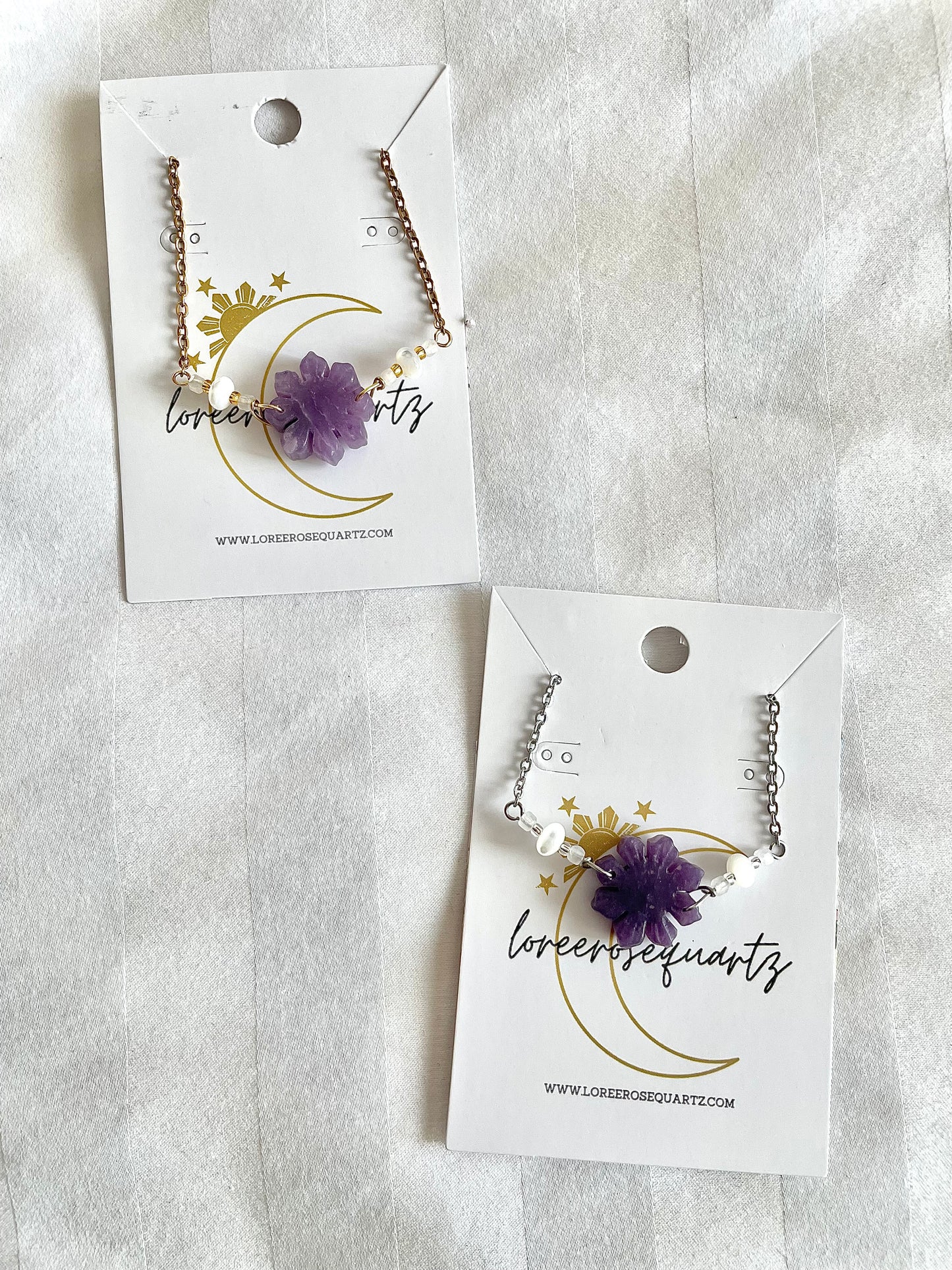 Mini Araw Crystal Adjustable Necklace