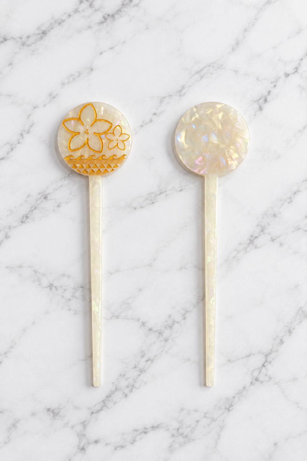 Plumeria Tribal Hairstick