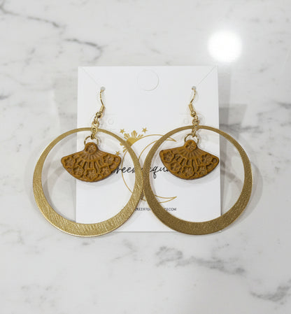 Tiger's Eye Pamaypay Hoops