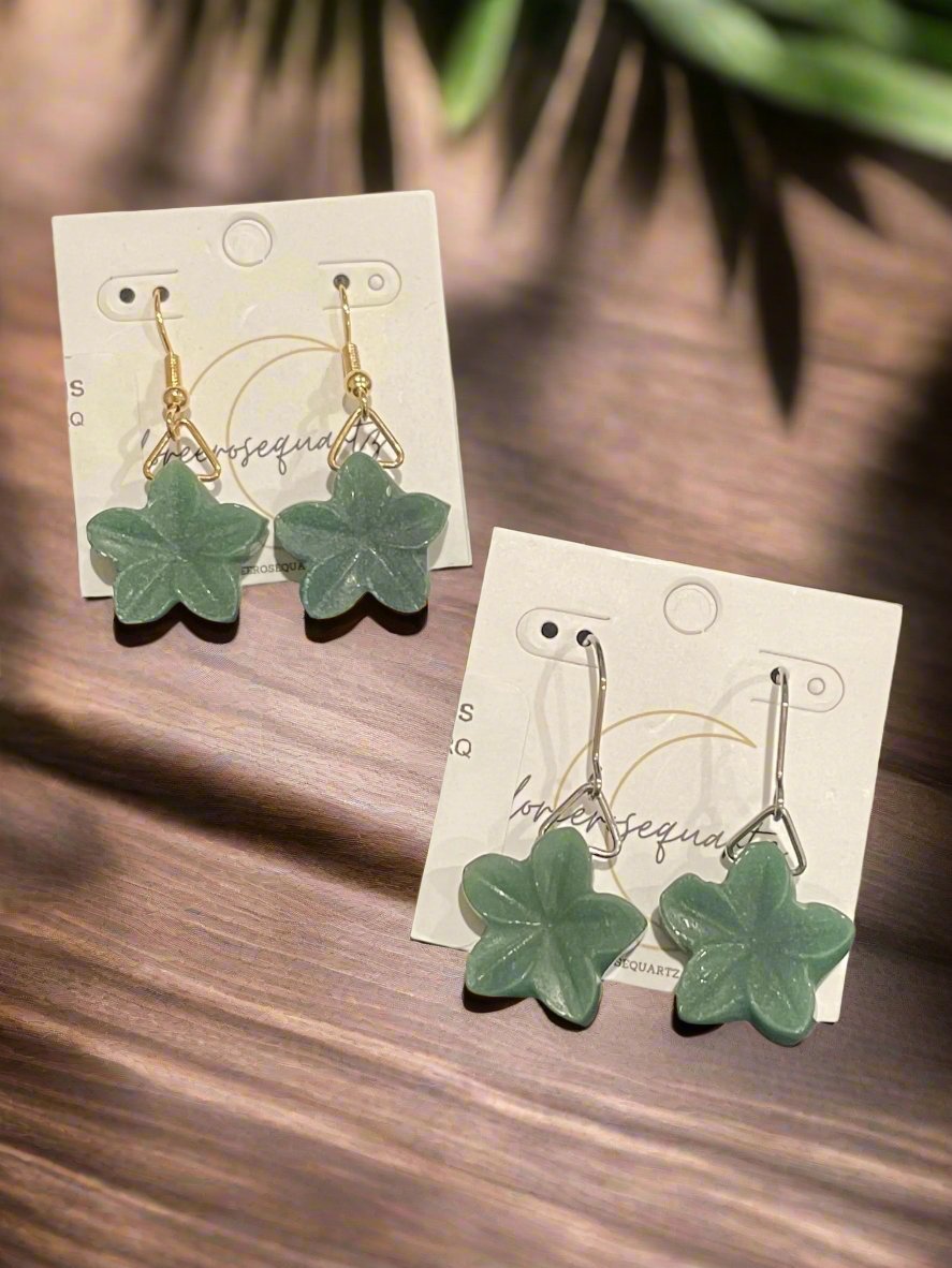 "Mary" Mini Plumeria Earrings