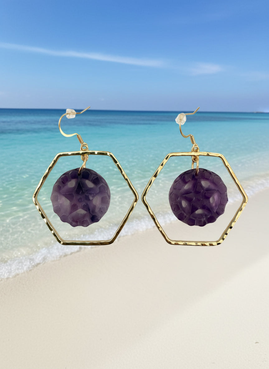 Parol Crystal Hexagon Hoops