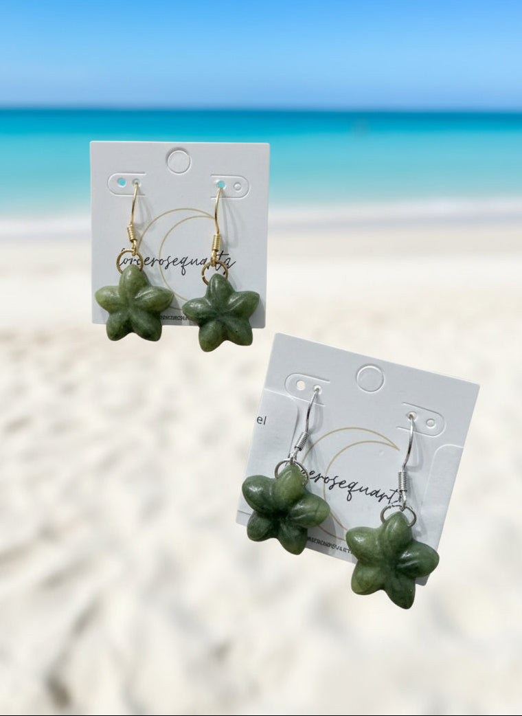 Plumeria Earrings