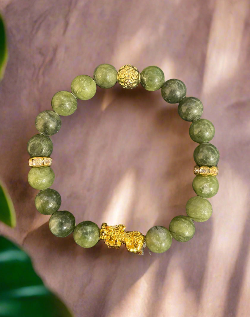 Jade Pixiu Bracelet