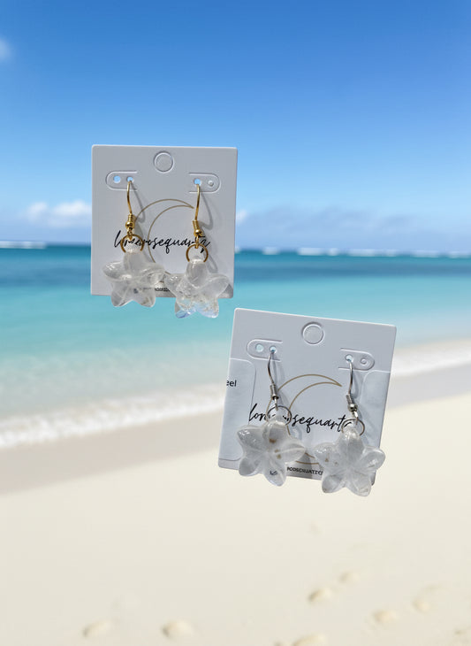 Plumeria Earrings