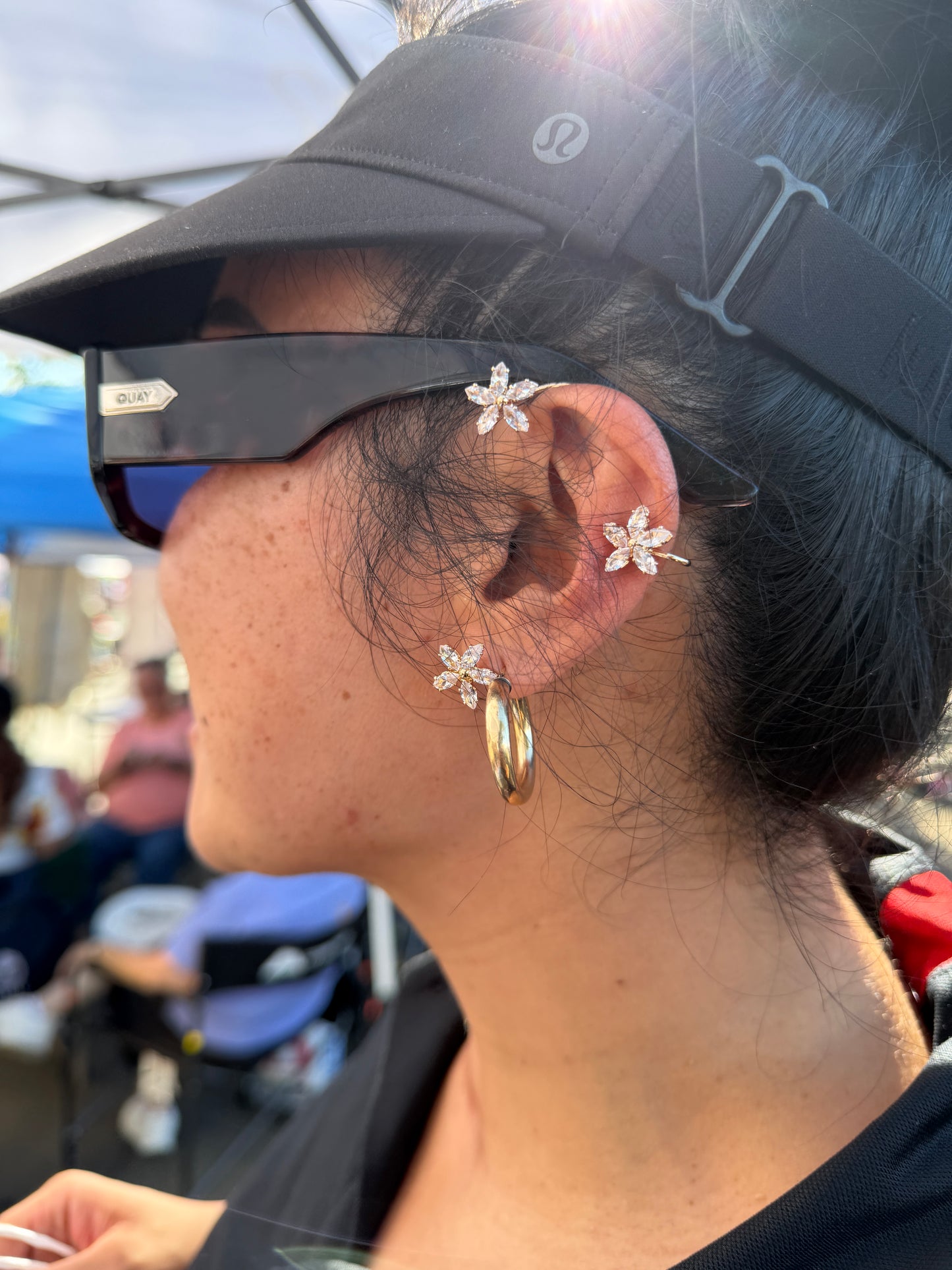 Sampaguita Ear Cuff