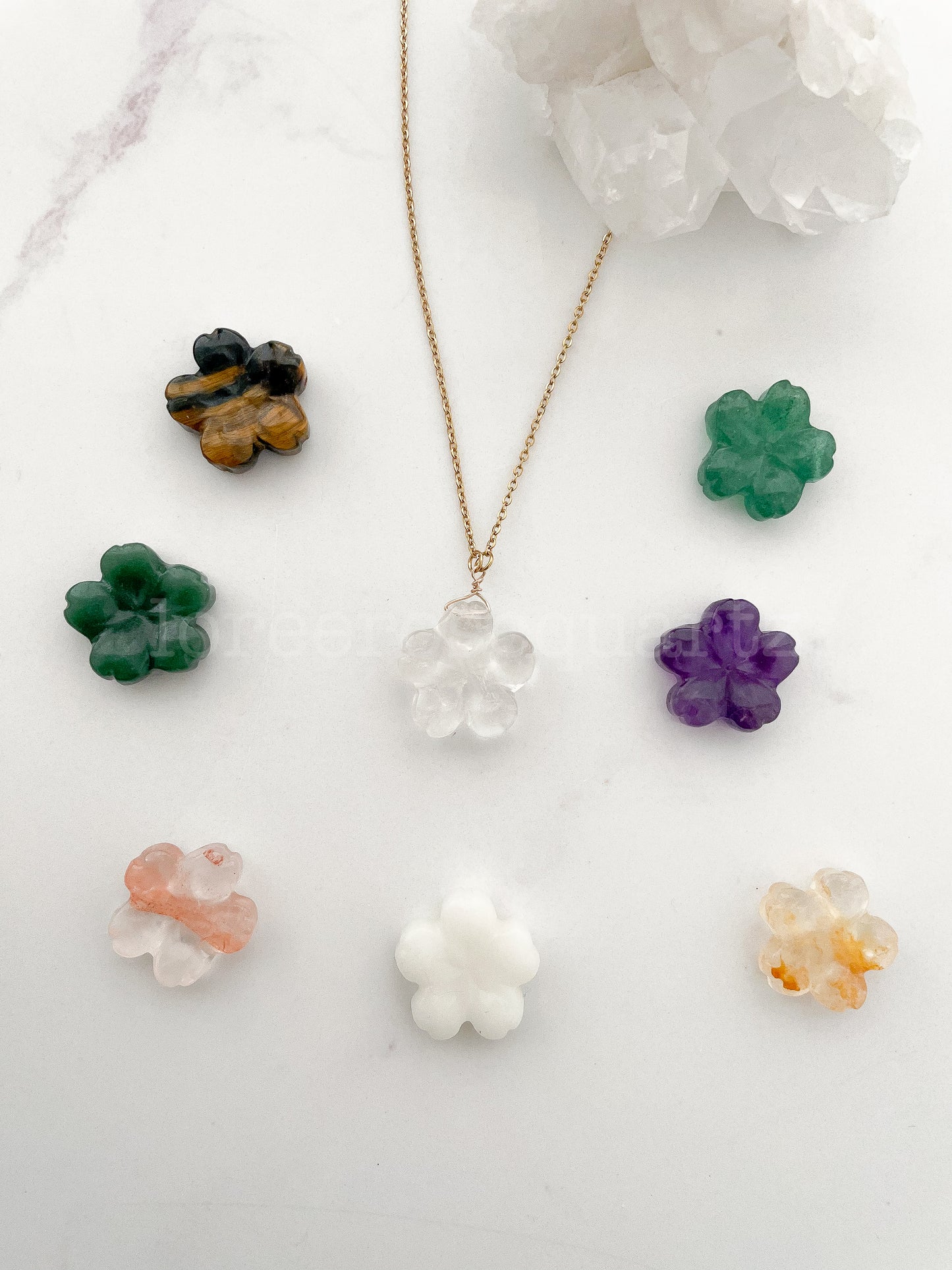 Sampaguita Crystal Necklaces