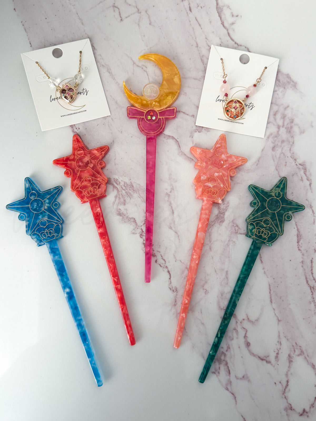 Sailor Scout hairsticks are here