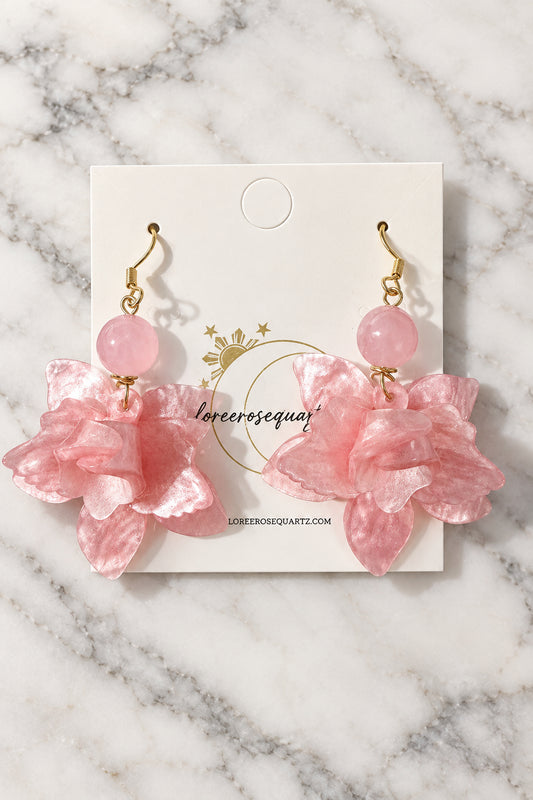 Pink Chalcedony Pink Sampaguita Statement