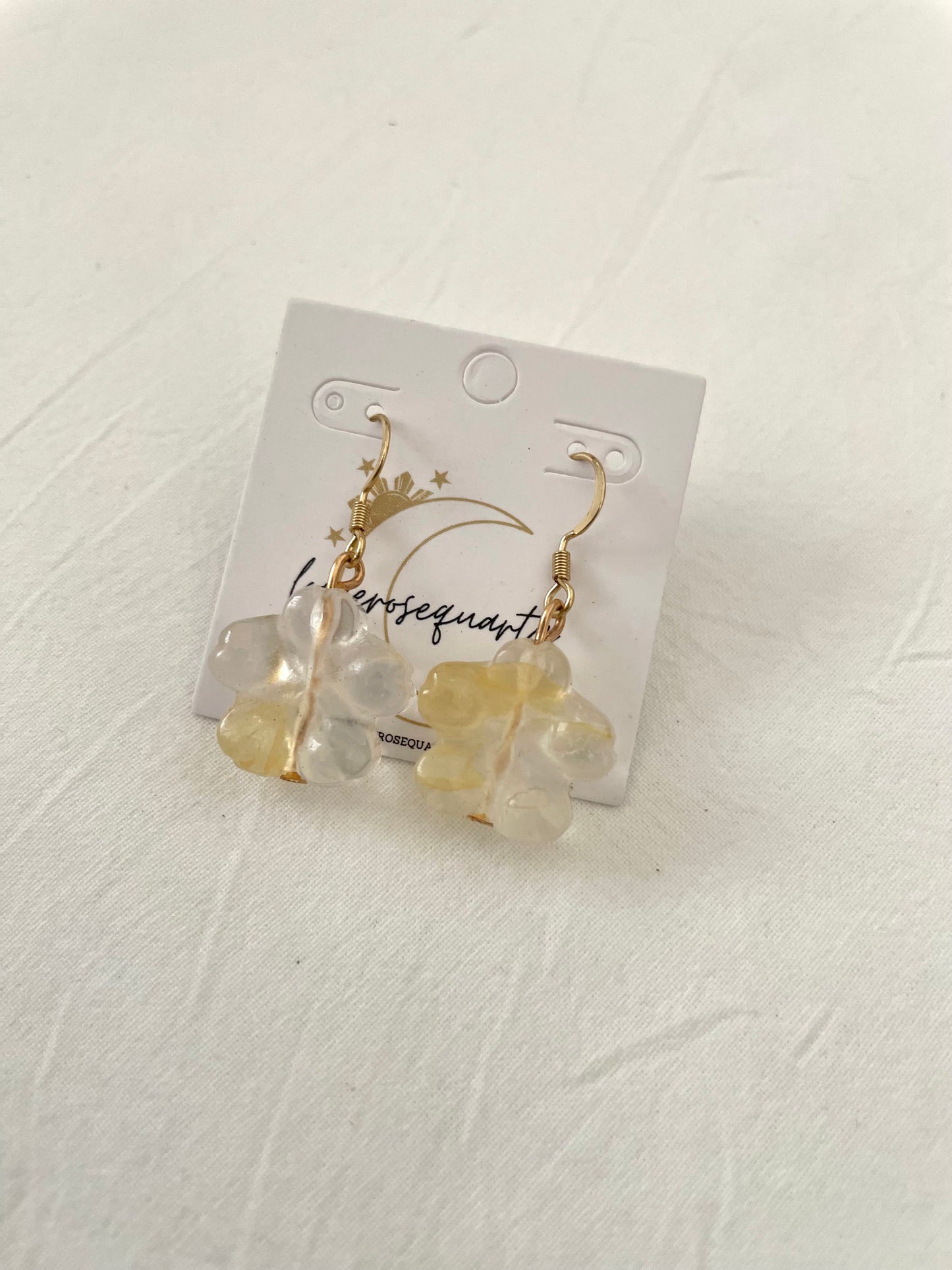 Sampaguita Crystal Hooks