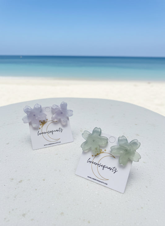 Sampaguita Resin Studs