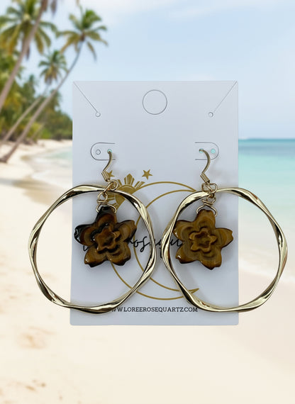 Sampaguita Statement Hoops