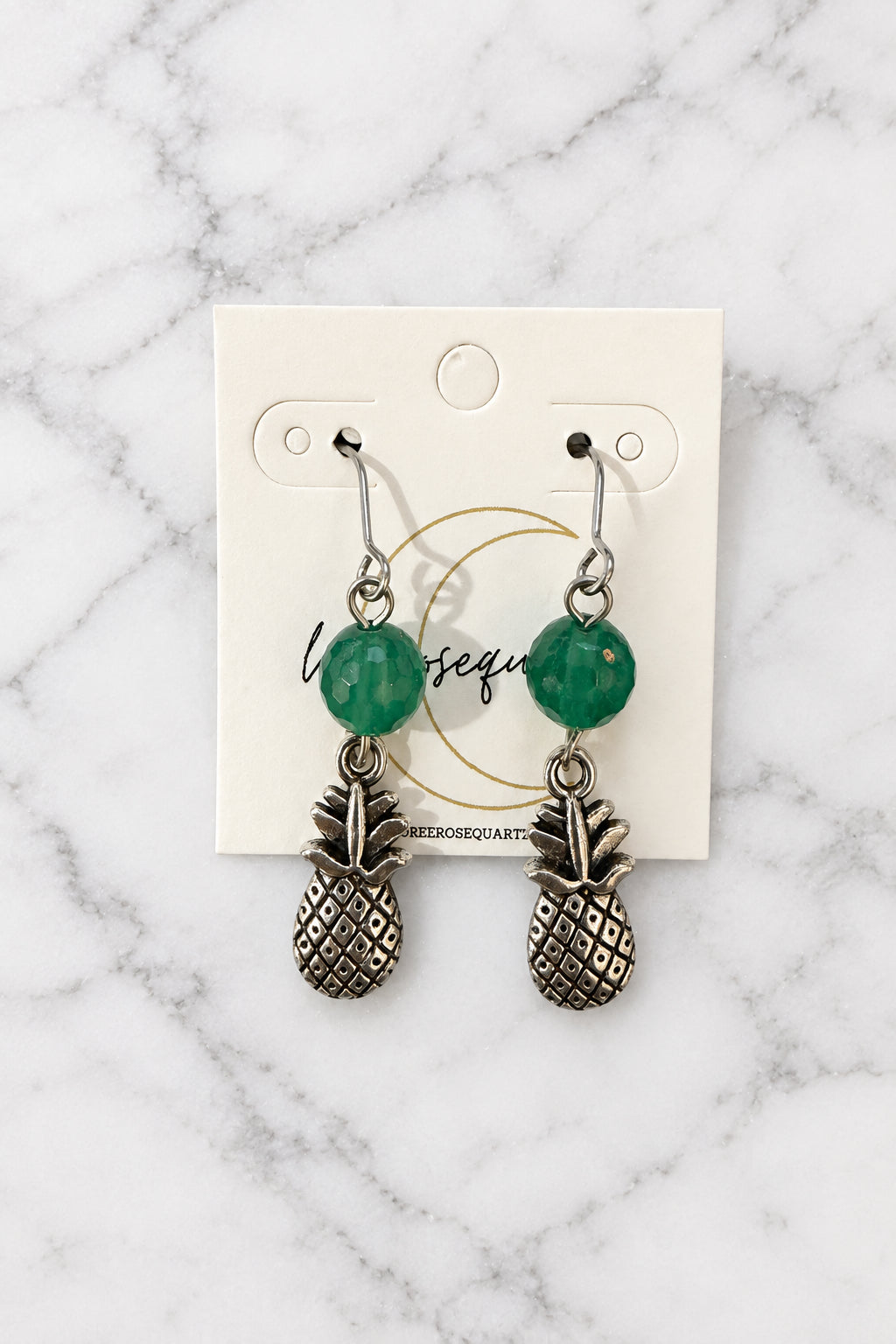 Green Agate Pineapple