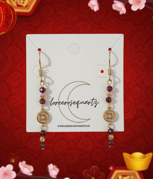 Mini Garnet Lucky Coin