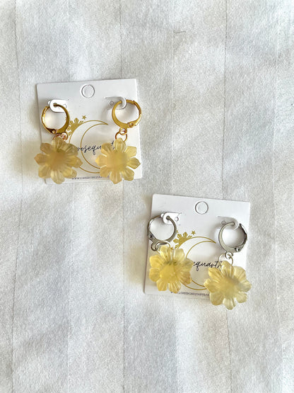 Mini Araw Crystal Earrings