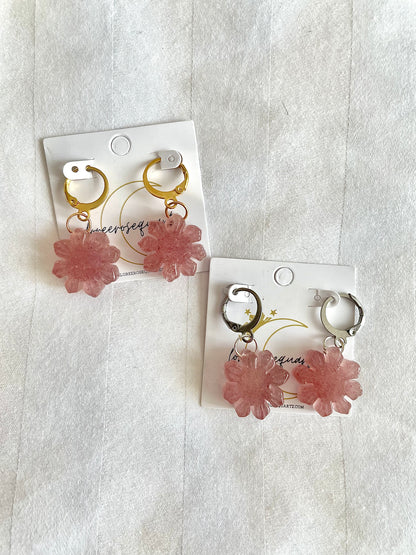 Mini Araw Crystal Earrings