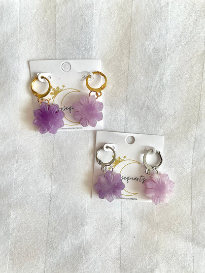 Mini Araw Crystal Earrings