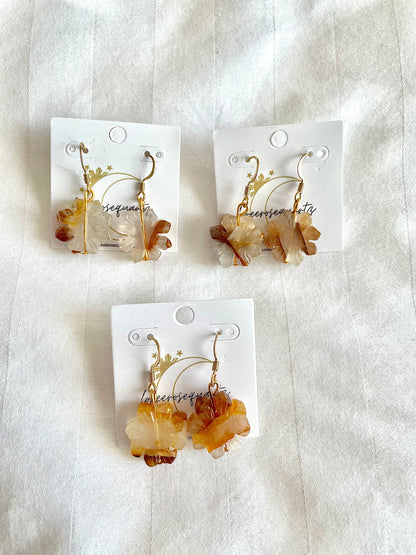 Golden Healer Mini Araw Earrings