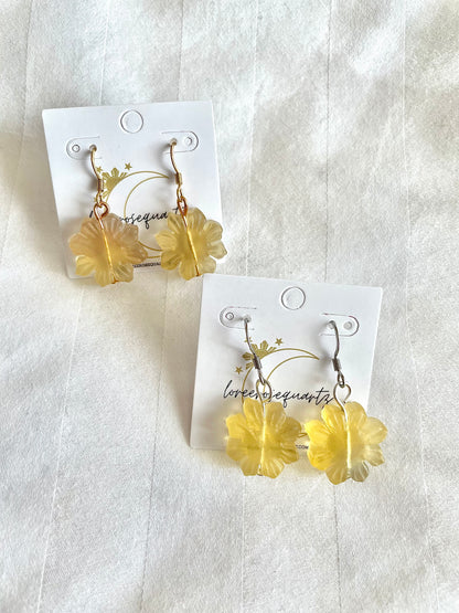 Mini Araw Crystal Earrings