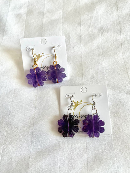 Mini Araw Crystal Earrings