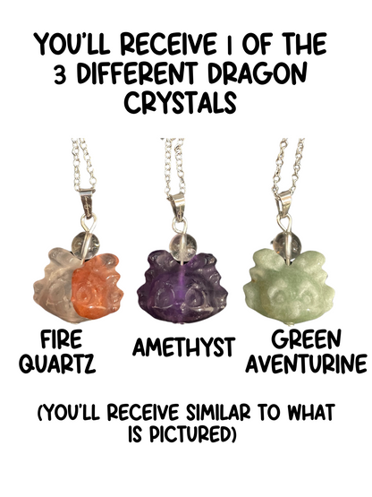 $15 Blind Bag - Crystal Dragon Necklace